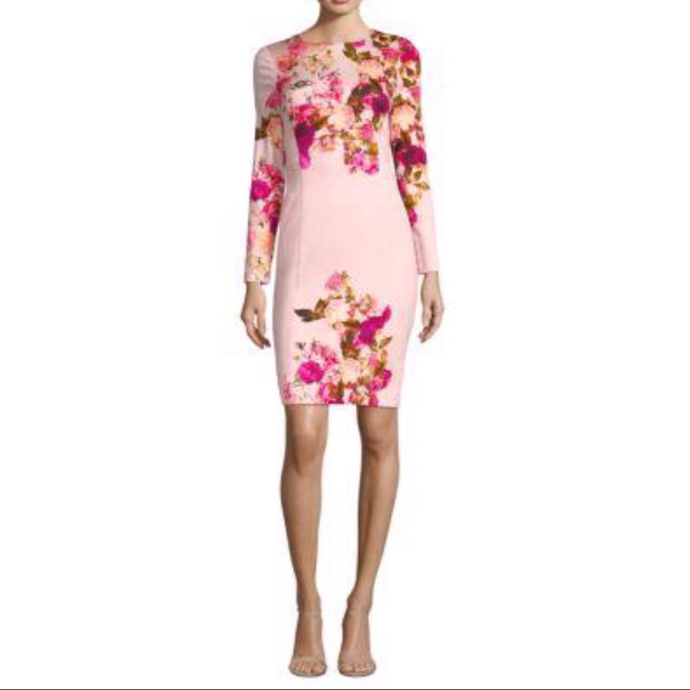Black Halo Lively Dress in Rosabella